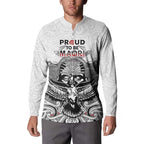 Aotearoa Personalized Button Sweatshirt Proud To Be Maori