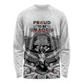 Aotearoa Personalized Long Sleeve Shirt Proud To Be Maori