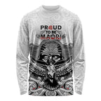Aotearoa Personalized Long Sleeve Shirt Proud To Be Maori