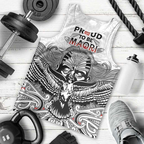 Aotearoa Personalized Men Tank Top Proud To Be Maori