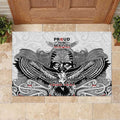 Aotearoa Personalized Rubber Doormat Proud To Be Maori
