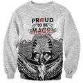 Aotearoa Personalized Sweatshirt Proud To Be Maori