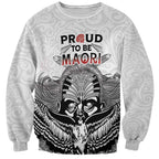 Aotearoa Personalized Sweatshirt Proud To Be Maori