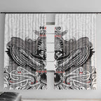 Aotearoa Personalized Window Curtain Proud To Be Maori