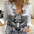 Aotearoa Personalized Women Casual Shirt Proud To Be Maori