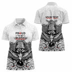 Aotearoa Personalized Women Polo Shirt Proud To Be Maori