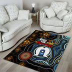 NAIDOC Week 2024 Aussie Aboriginal Area Rug Sparks of Fire