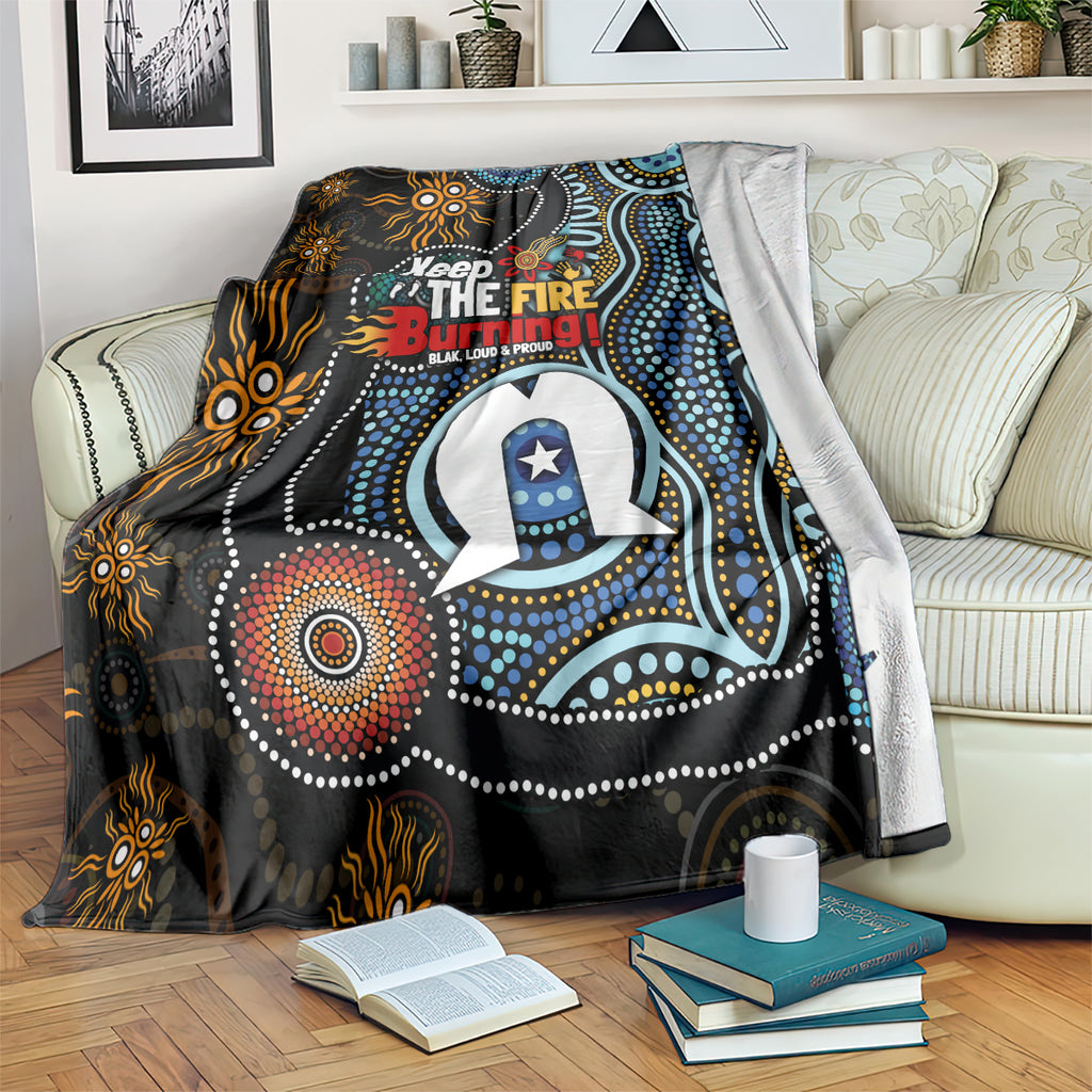 NAIDOC Week 2024 Aussie Aboriginal Blanket Sparks of Fire