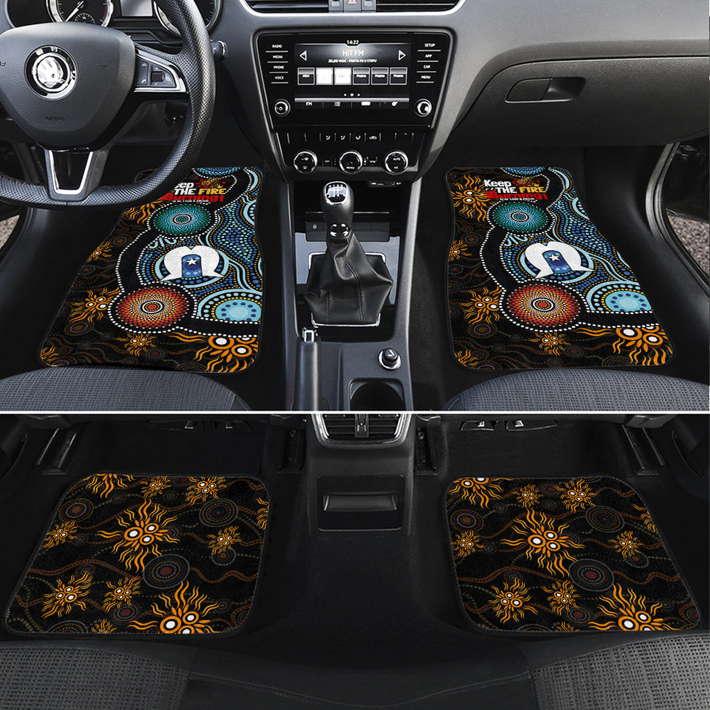 NAIDOC Week 2024 Aussie Aboriginal Car Mats Sparks of Fire