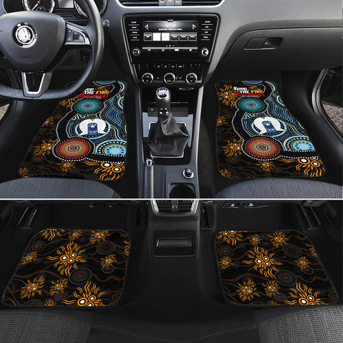 NAIDOC Week 2024 Aussie Aboriginal Car Mats Sparks of Fire