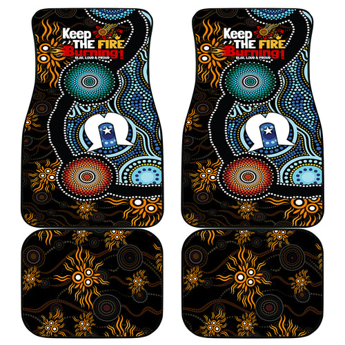 NAIDOC Week 2024 Aussie Aboriginal Car Mats Sparks of Fire