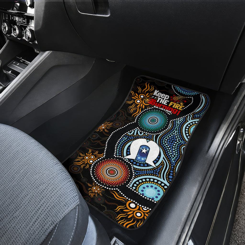 NAIDOC Week 2024 Aussie Aboriginal Car Mats Sparks of Fire
