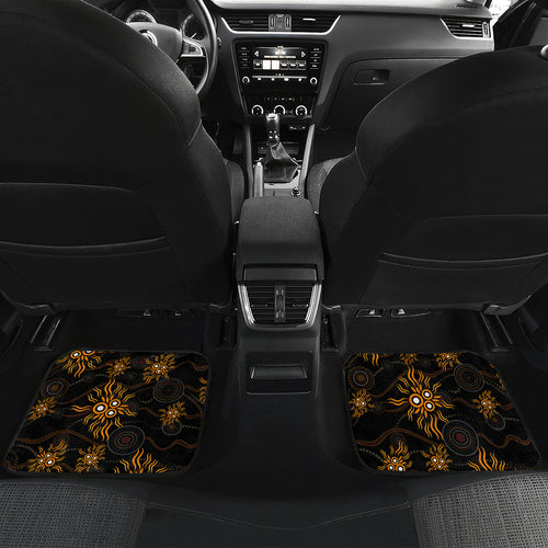 NAIDOC Week 2024 Aussie Aboriginal Car Mats Sparks of Fire