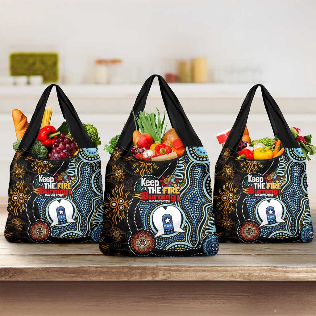 NAIDOC Week 2024 Aussie Aboriginal Grocery Bag Sparks of Fire