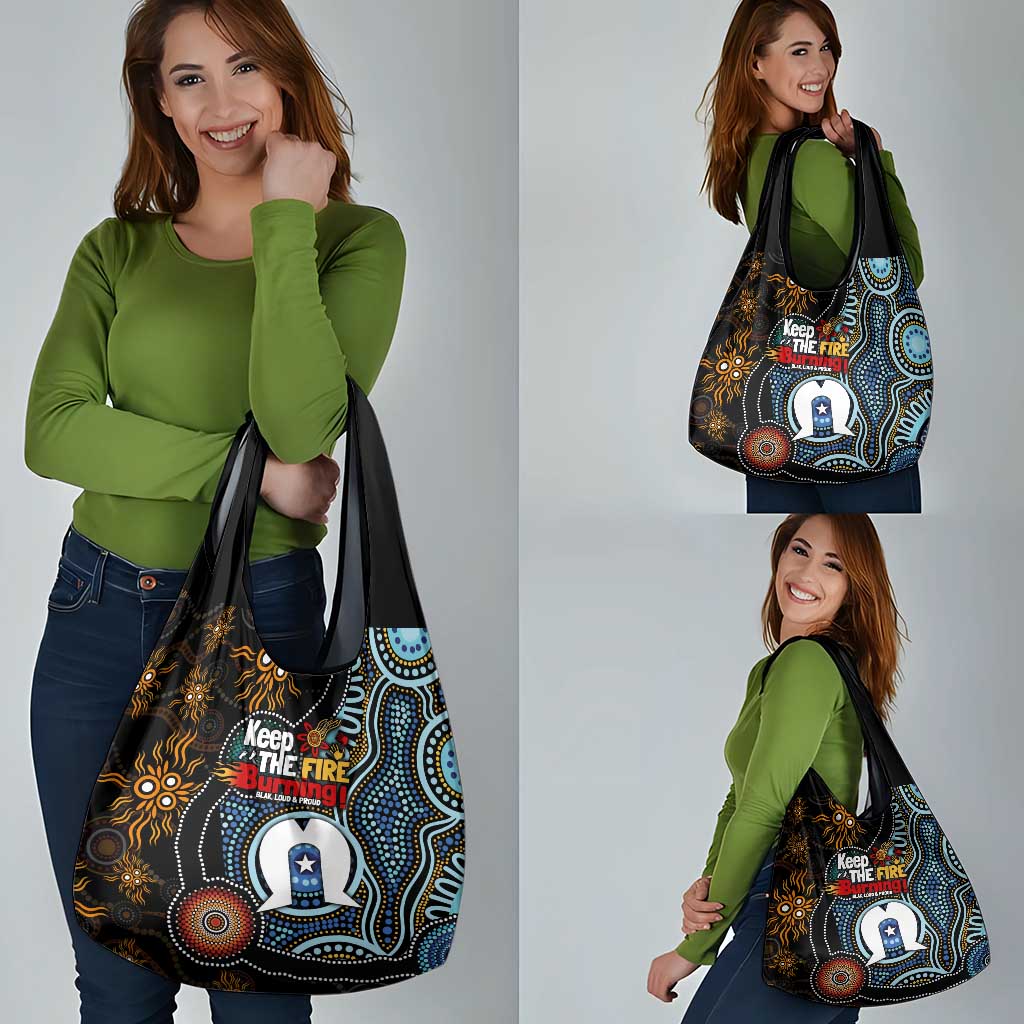 NAIDOC Week 2024 Aussie Aboriginal Grocery Bag Sparks of Fire