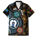 NAIDOC Week 2024 Aussie Aboriginal Hawaiian Shirt Sparks of Fire