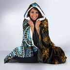 NAIDOC Week 2024 Aussie Aboriginal Hooded Blanket Sparks of Fire