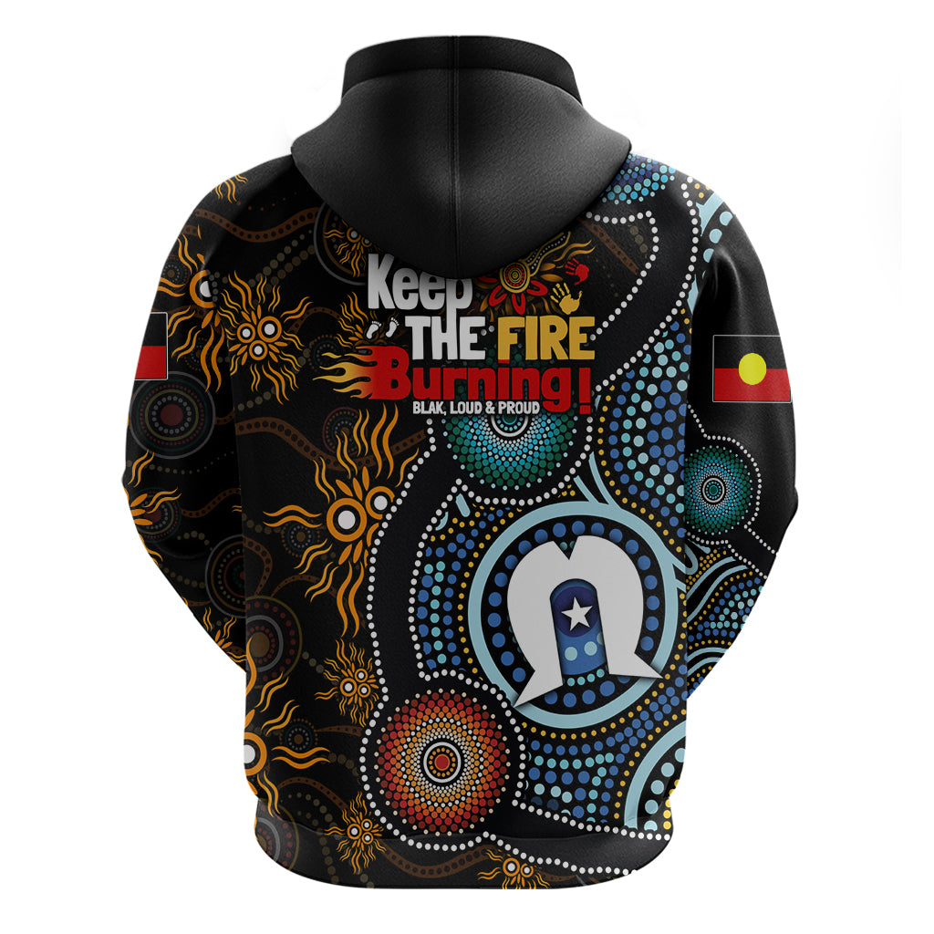 NAIDOC Week 2024 Aussie Aboriginal Hoodie Sparks of Fire