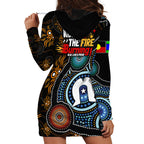 NAIDOC Week 2024 Aussie Aboriginal Hoodie Dress Sparks of Fire