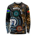 NAIDOC Week 2024 Aussie Aboriginal Long Sleeve Shirt Sparks of Fire