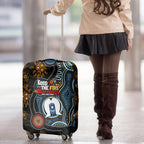 NAIDOC Week 2024 Aussie Aboriginal Luggage Cover Sparks of Fire