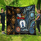 NAIDOC Week 2024 Aussie Aboriginal Quilt Sparks of Fire