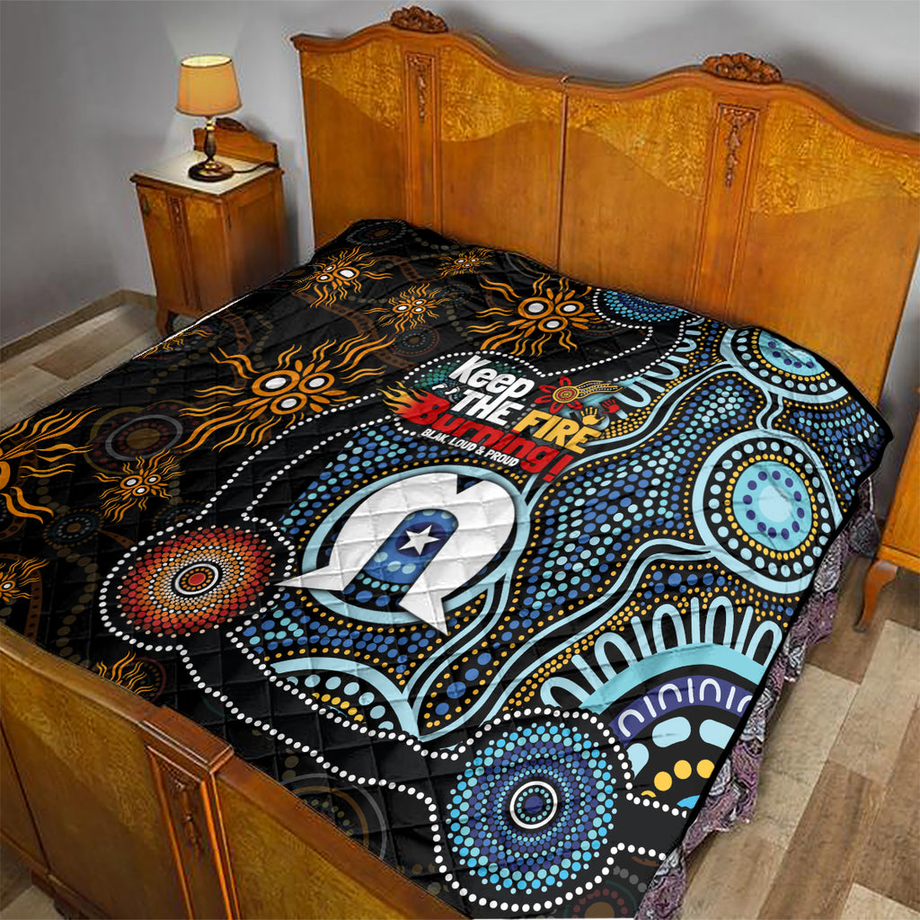 NAIDOC Week 2024 Aussie Aboriginal Quilt Sparks of Fire