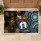 NAIDOC Week 2024 Aussie Aboriginal Rubber Doormat Sparks of Fire