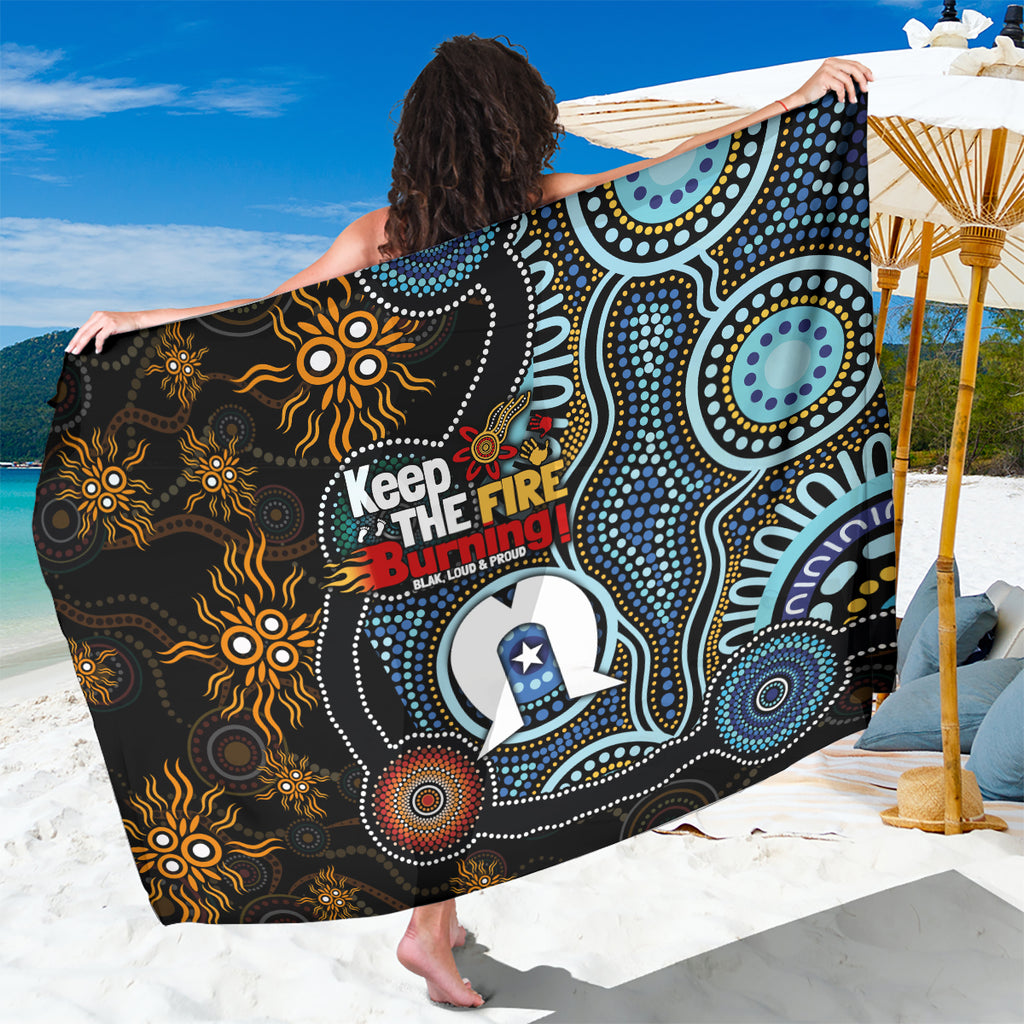 NAIDOC Week 2024 Aussie Aboriginal Sarong Sparks of Fire