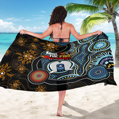 NAIDOC Week 2024 Aussie Aboriginal Sarong Sparks of Fire
