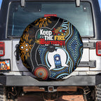 NAIDOC Week 2024 Aussie Aboriginal Spare Tire Cover Sparks of Fire