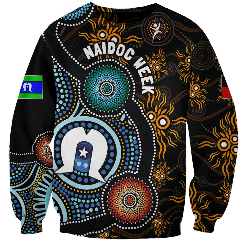 NAIDOC Week 2024 Aussie Aboriginal Sweatshirt Sparks of Fire