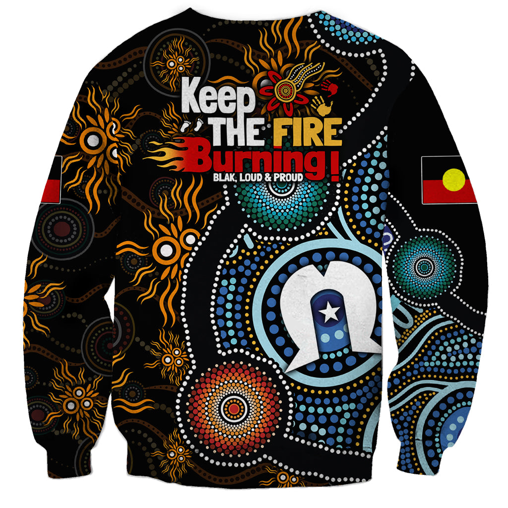 NAIDOC Week 2024 Aussie Aboriginal Sweatshirt Sparks of Fire