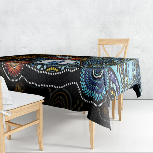 NAIDOC Week 2024 Aussie Aboriginal Tablecloth Sparks of Fire