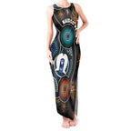 NAIDOC Week 2024 Aussie Aboriginal Tank Maxi Dress Sparks of Fire