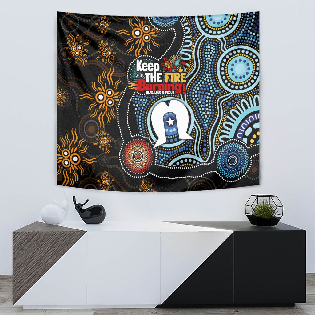 NAIDOC Week 2024 Aussie Aboriginal Tapestry Sparks of Fire