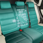 Australia Soccer Matildas Custom Back Car Seat Cover Turquoise Basic Gradient
