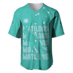 Australia Soccer Matildas Custom Baseball Jersey Turquoise Basic Gradient