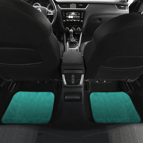 Australia Soccer Matildas Custom Car Mats Turquoise Basic Gradient
