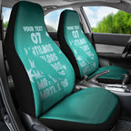 Australia Soccer Matildas Custom Car Seat Cover Turquoise Basic Gradient