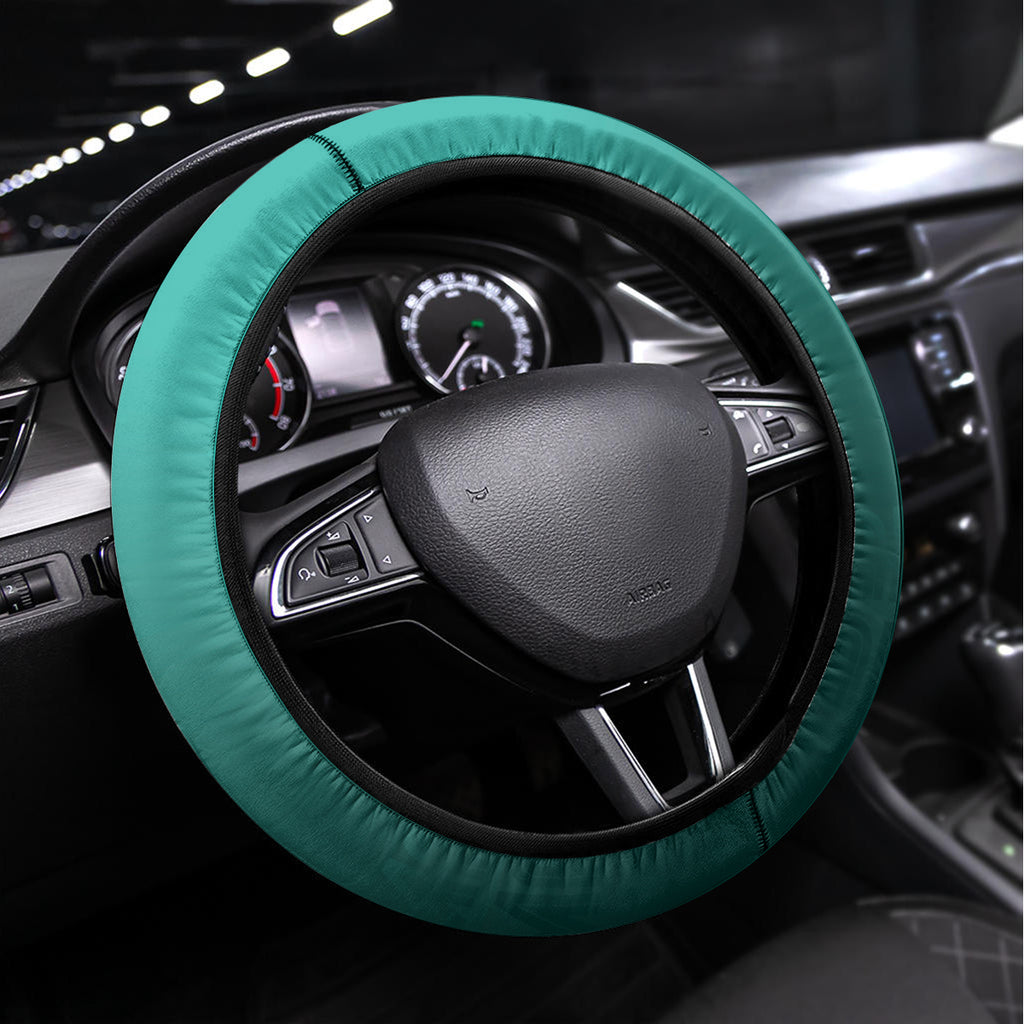 Australia Soccer Matildas Custom Steering Wheel Cover Turquoise Basic Gradient