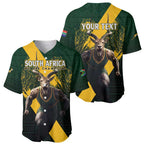 Personalised South Africa Rugby Baseball Jersey Proud Bokke We Are Champions