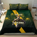 Personalised South Africa Rugby Bedding Set Proud Bokke We Are Champions
