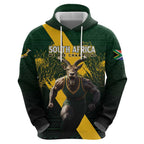 Personalised South Africa Rugby Hoodie Proud Bokke We Are Champions