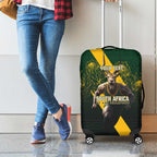 Personalised South Africa Rugby Luggage Cover Proud Bokke We Are Champions