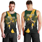 Personalised South Africa Rugby Men Tank Top Proud Bokke We Are Champions