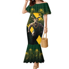 Personalised South Africa Rugby Mermaid Dress Proud Bokke We Are Champions