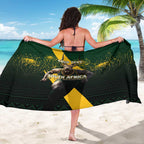 Personalised South Africa Rugby Sarong Proud Bokke We Are Champions