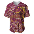Brisbane Rugby NRL Custom Indigenous Baseball Jersey The Mighty Broncos - Aussie Hoodie