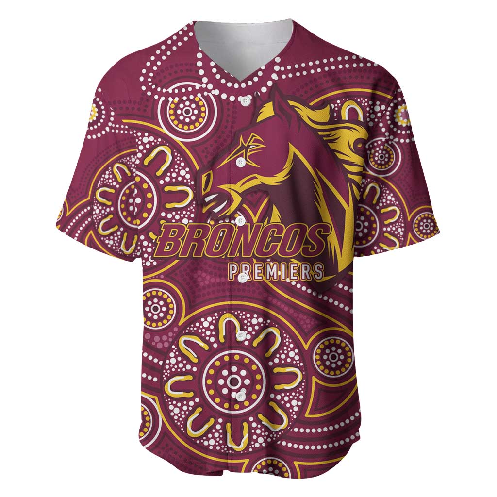 Brisbane Rugby NRL Custom Indigenous Baseball Jersey The Mighty Broncos - Aussie Hoodie